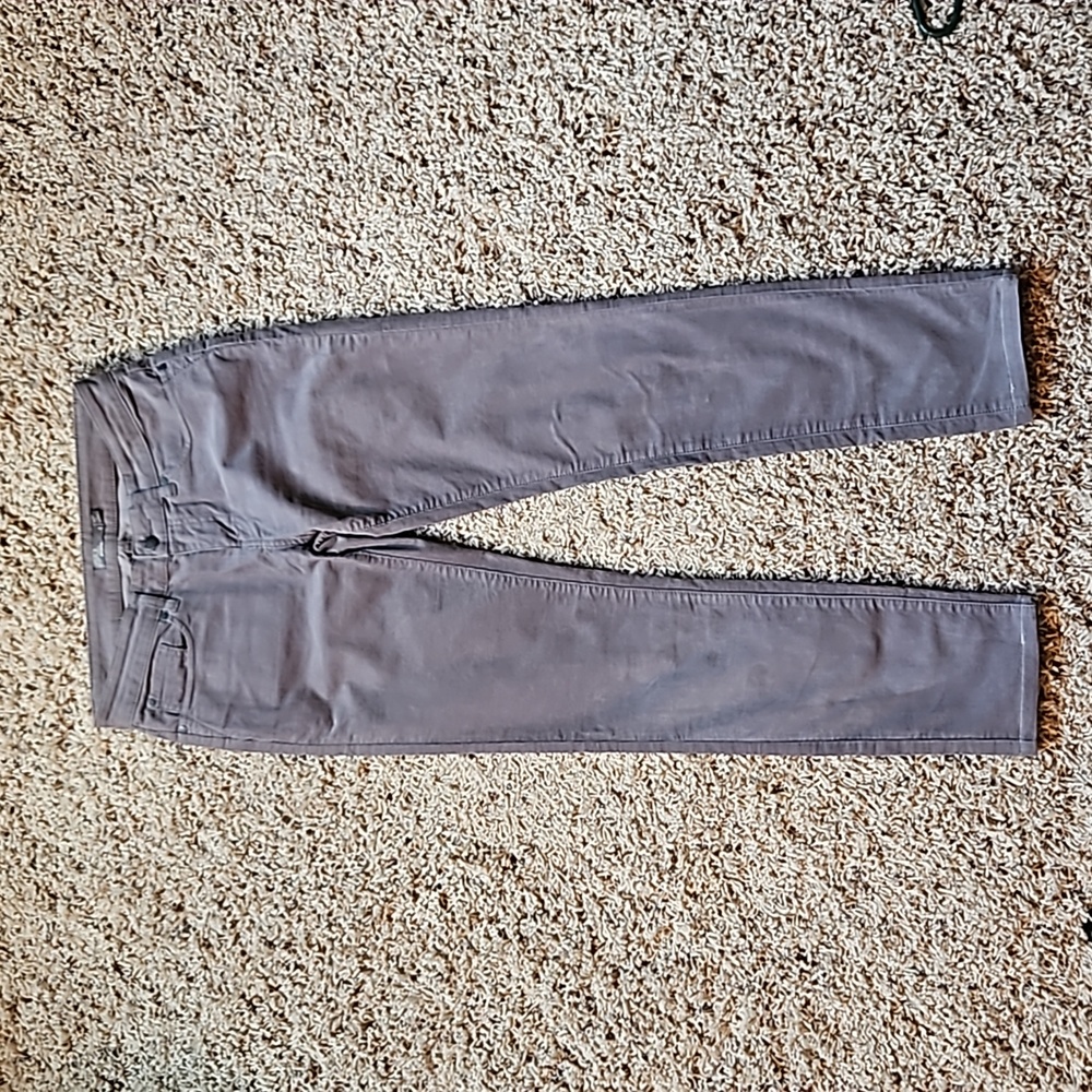 Prana Corduroy Pants. Gray. Size Small